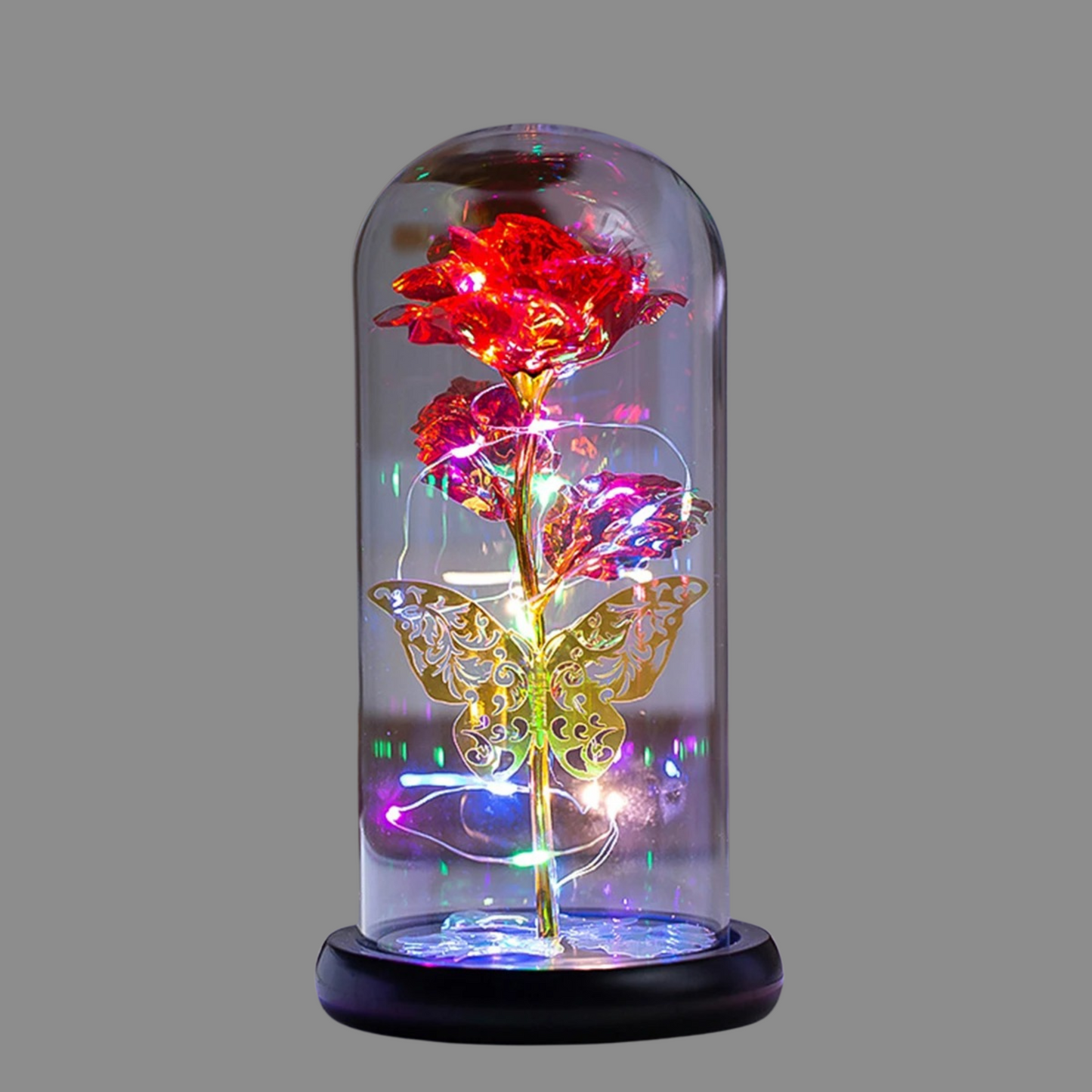Enchanted Rose Light Dome