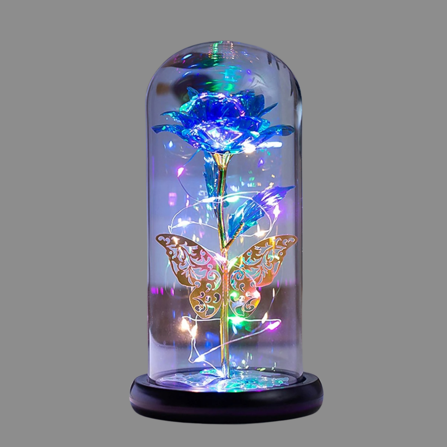 Enchanted Rose Light Dome
