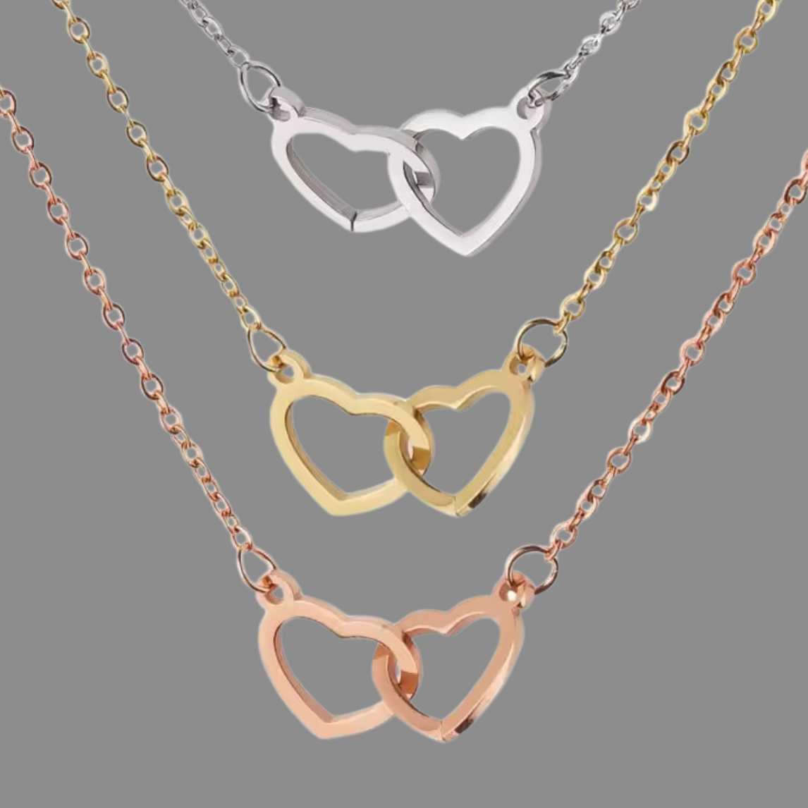 Love in a Bear Box - Engraved Heart Necklace & Eternal Rose