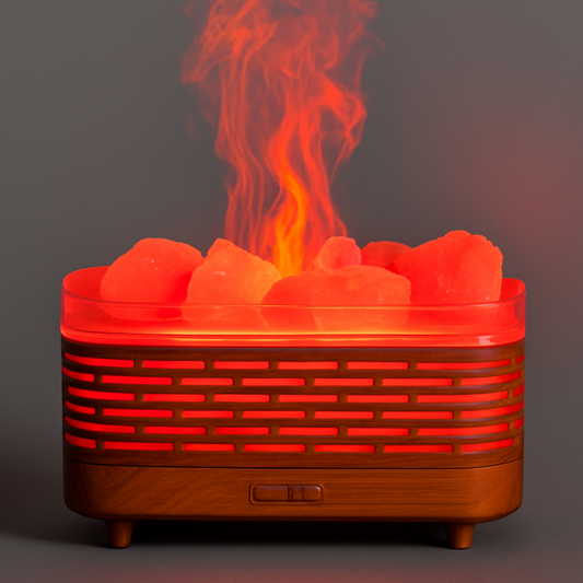 Glow & Flow: Himalayan Salt Oil Diffuser