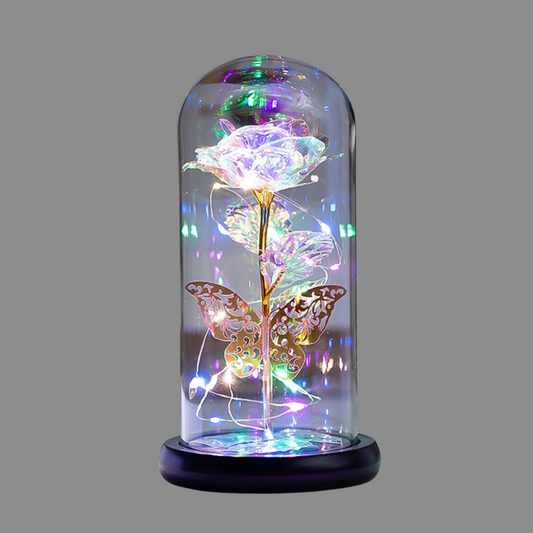 Enchanted Rose Light Dome